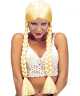 Perruque Blonde � tresses Karen