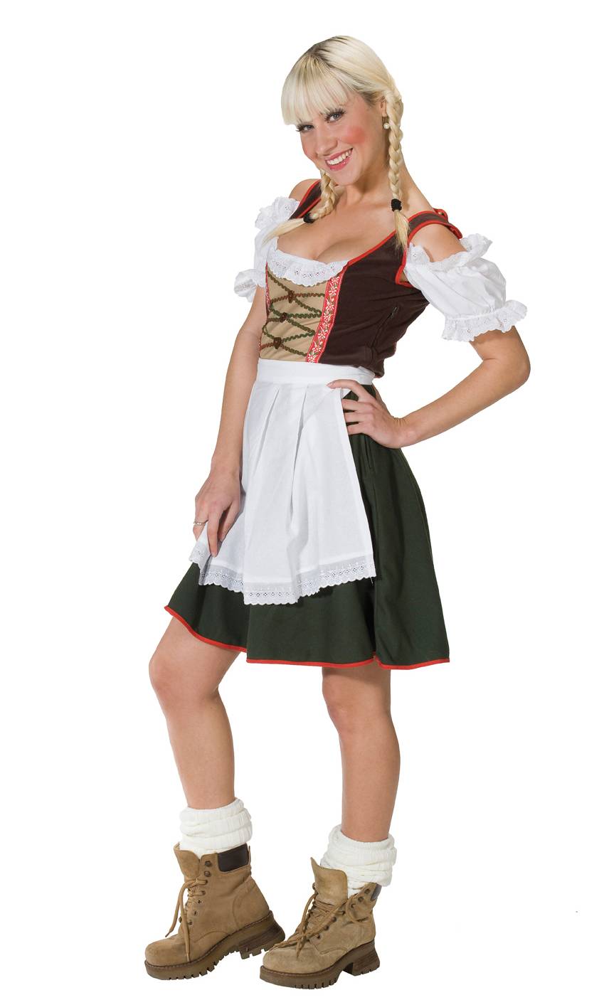 Costume tyrolien femme grande taille - Déguisement adulte femme - v29946