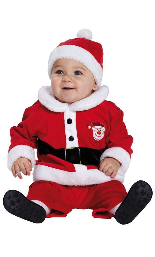 Costume père noël bébé-v69287