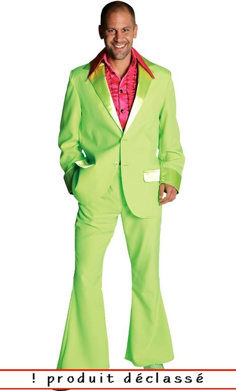 Costume vert fluo - choix 2 - Déguisement homme - v11039
