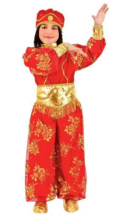 Costume oriental fille 8 ans - Déguisement enfant fille - v59280