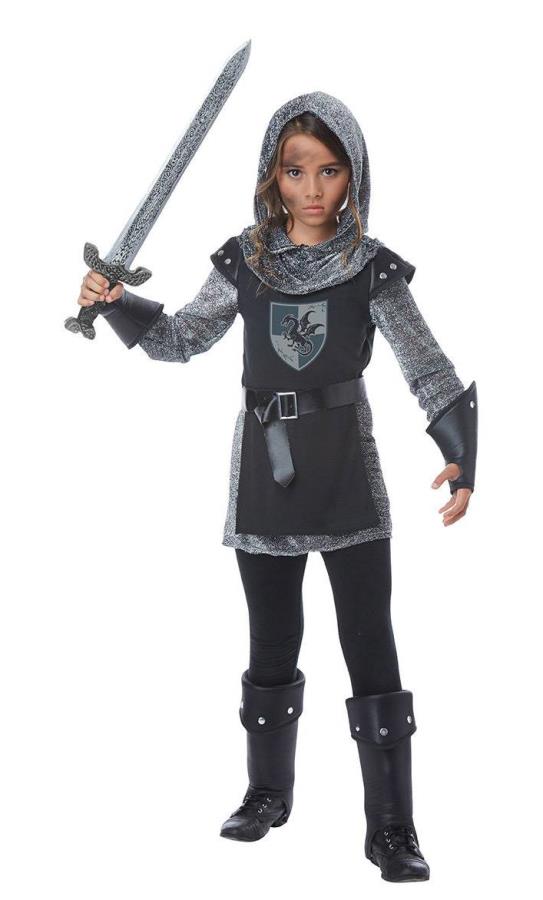 Costume de chevalier pour fille - Déguisement enfant fille - v59406