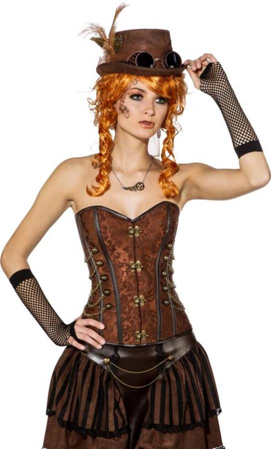 corset cuir steampunk